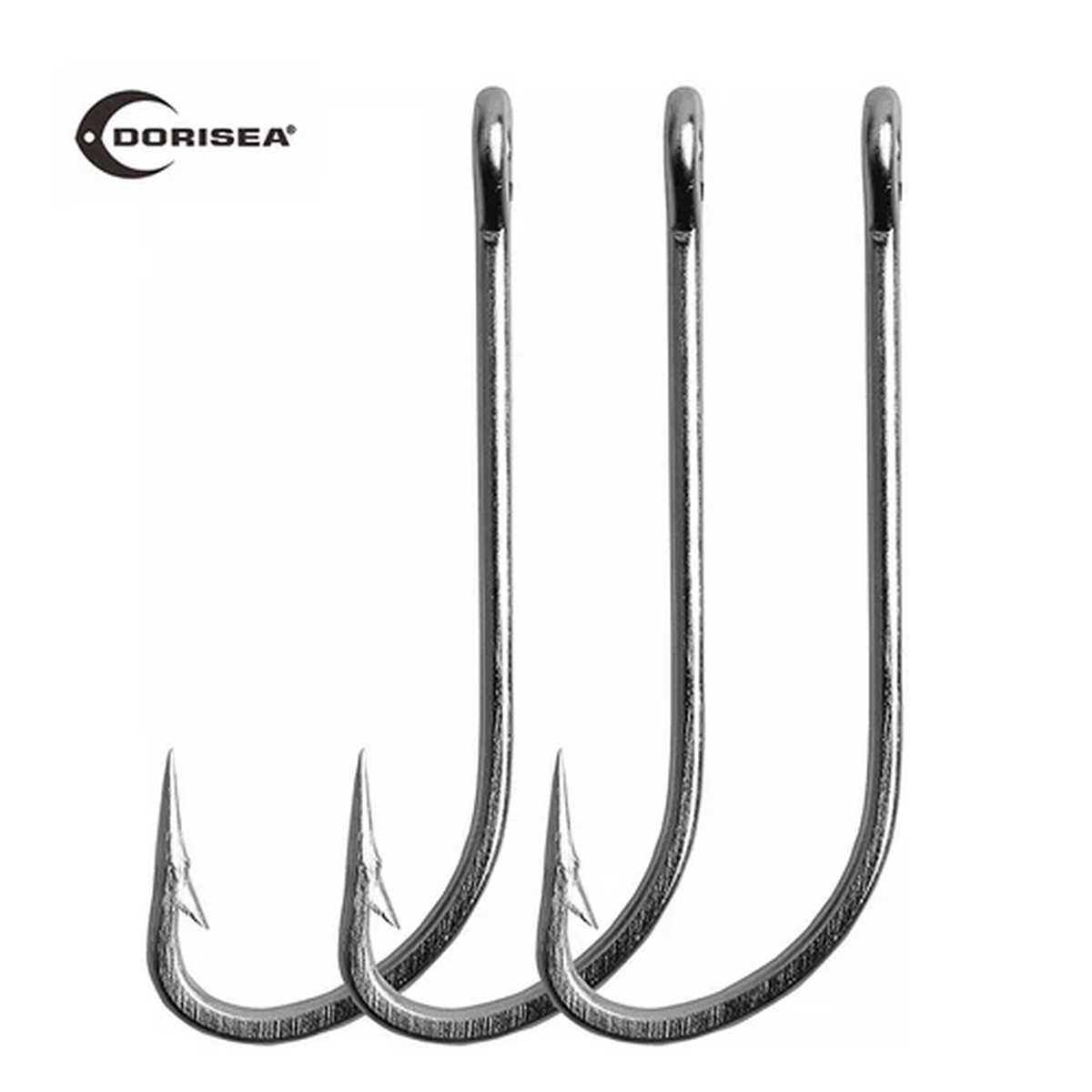 34007 O'Shaughnessy Saltwater Fishing Hooks Stainless Steel Long Shank Forged