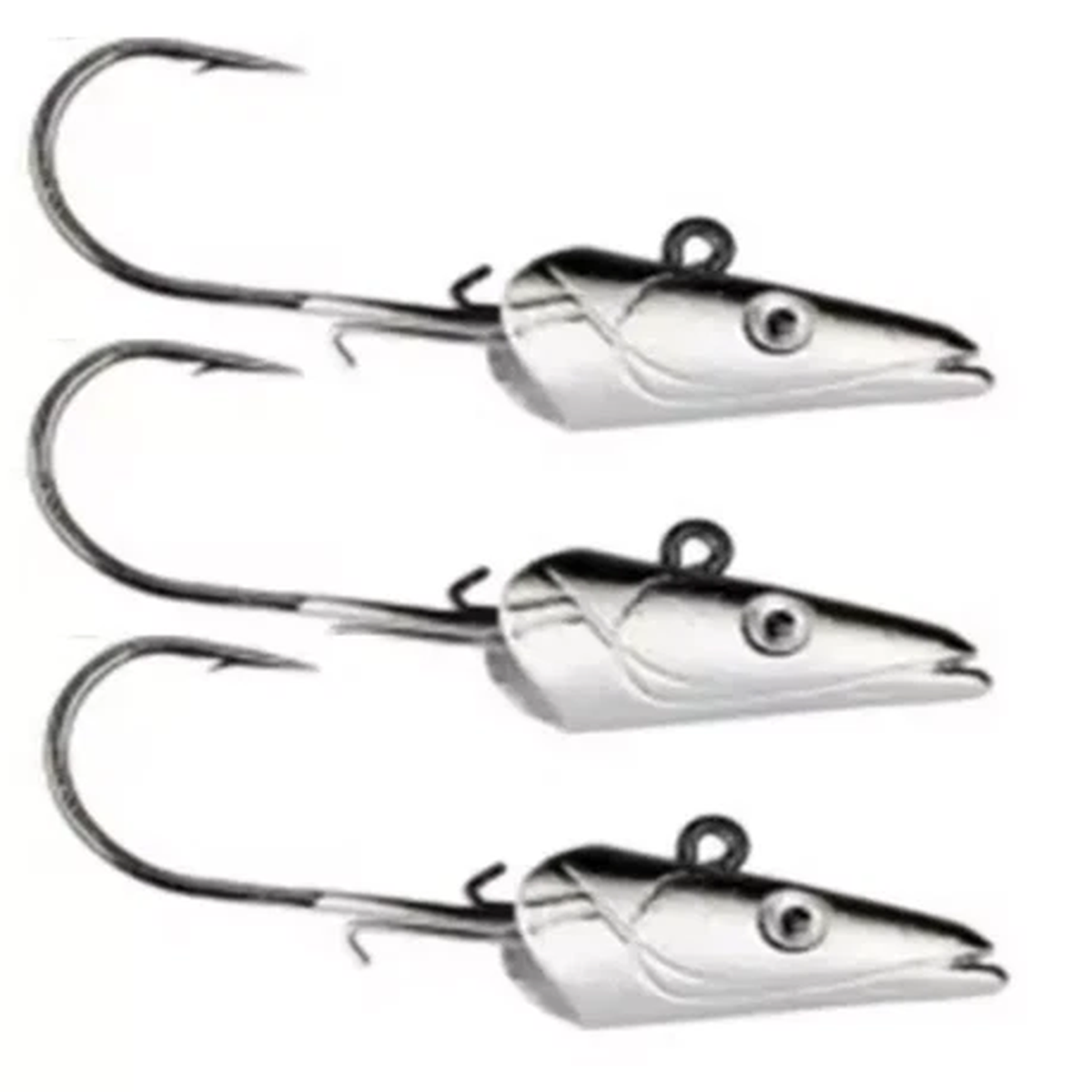 Sandeel Jig Head 14g Pack  3 | Jig Heads for Soft Plastic Lures | FISHIN ADDICT