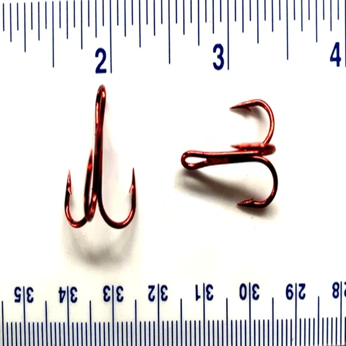 1000 GT 9650 9650TR Red Extra Strong Treble Fish Hooks Size 6