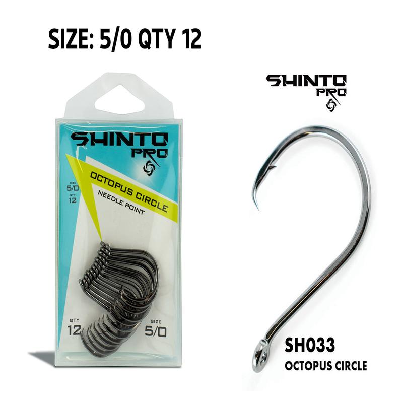 Shinto Pro Octopus Circle Pre-Pack - 5/0