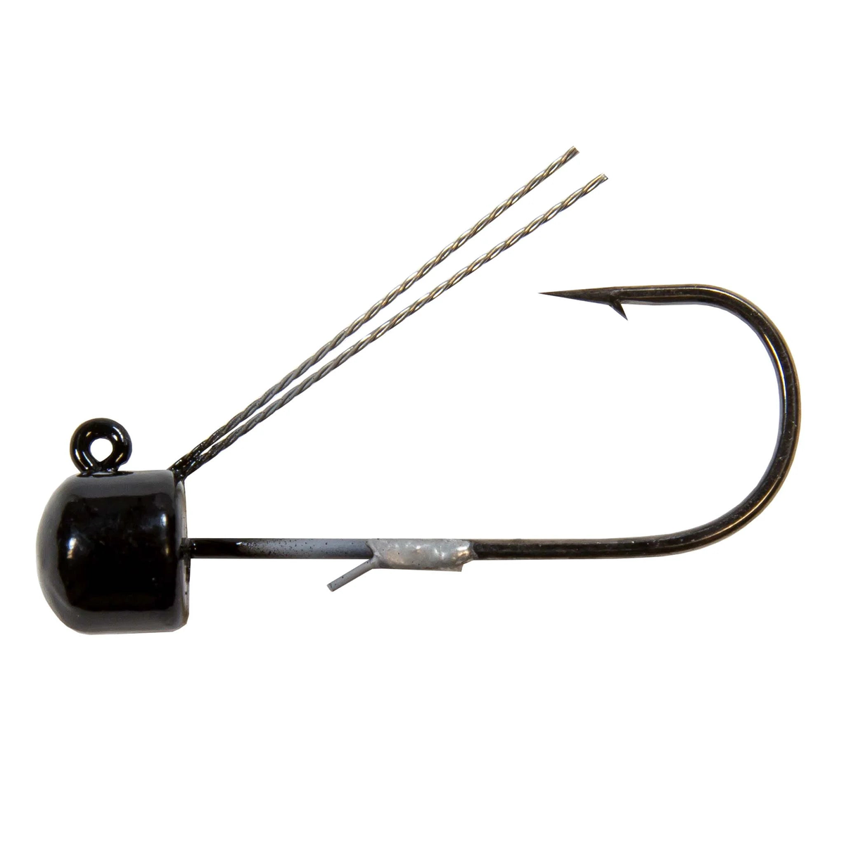 Z-Man Fishing Power Finesse ShroomZ Weedless 1/10oz Jig 3-Pack (Black)