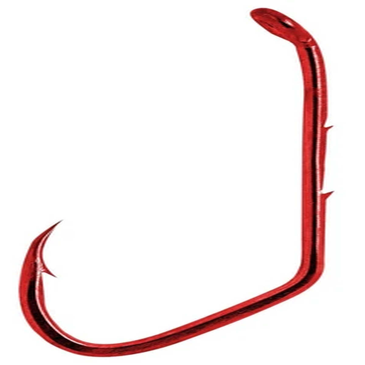 100 Matzuo 140060 Red Chrome Sickle Baitholder Fish Hooks size 4