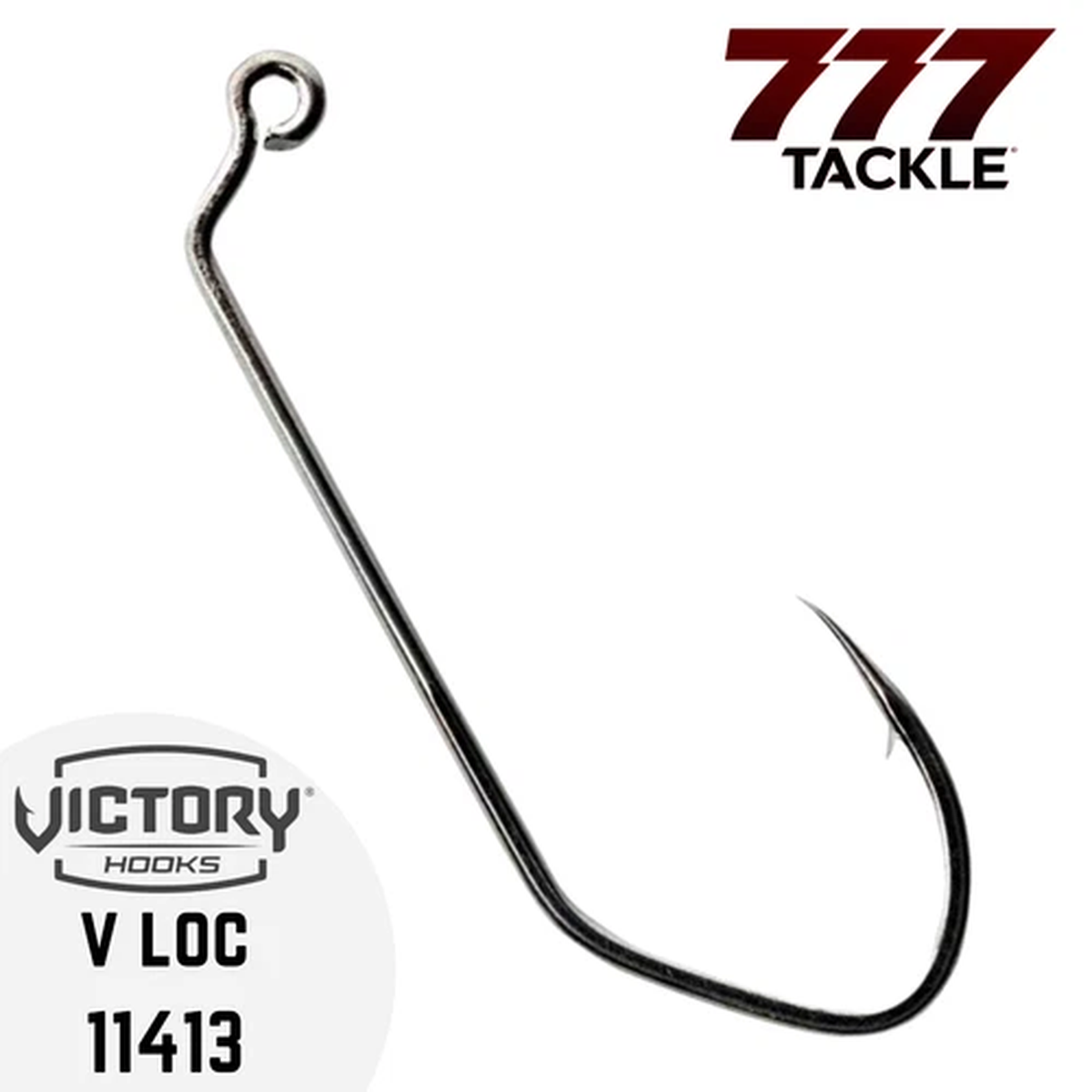 Victory Hooks 11413 V-Loc 60 Hook AccuArc Compare Eagle Claw 413 25 50 100 Pack