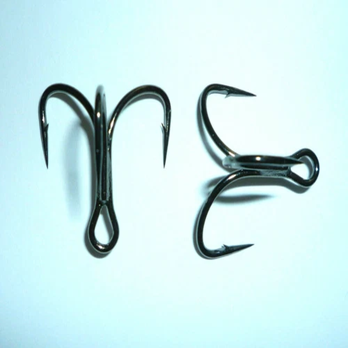 (100) Mustad KVD-Elite TG76NP-BN Short-Shank 1X Triple-Grip (Size 2) UltraPoint