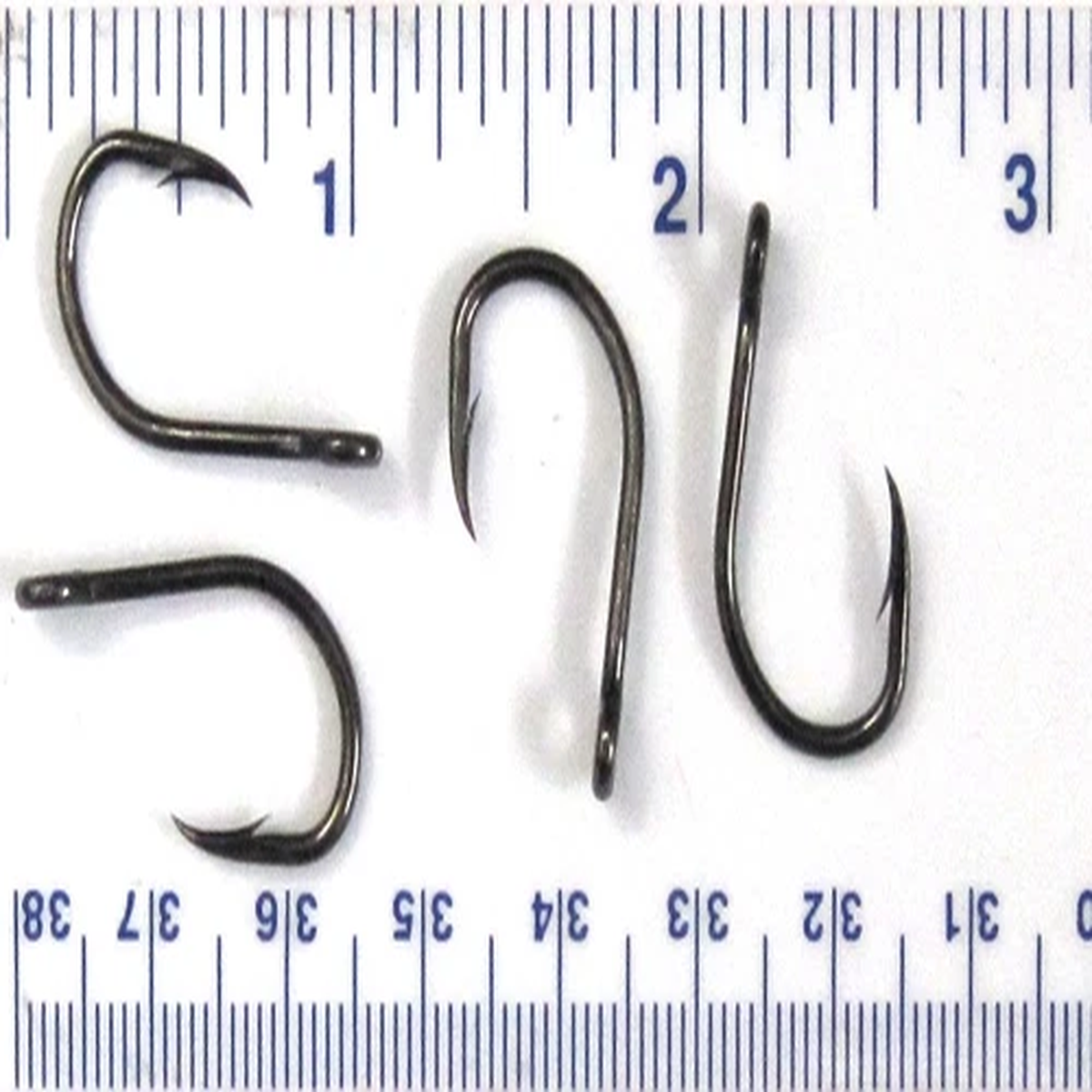100 VMC 9260BN 9260 Live Bait Black Nickel Fish Fishing Hooks 2/0 From France