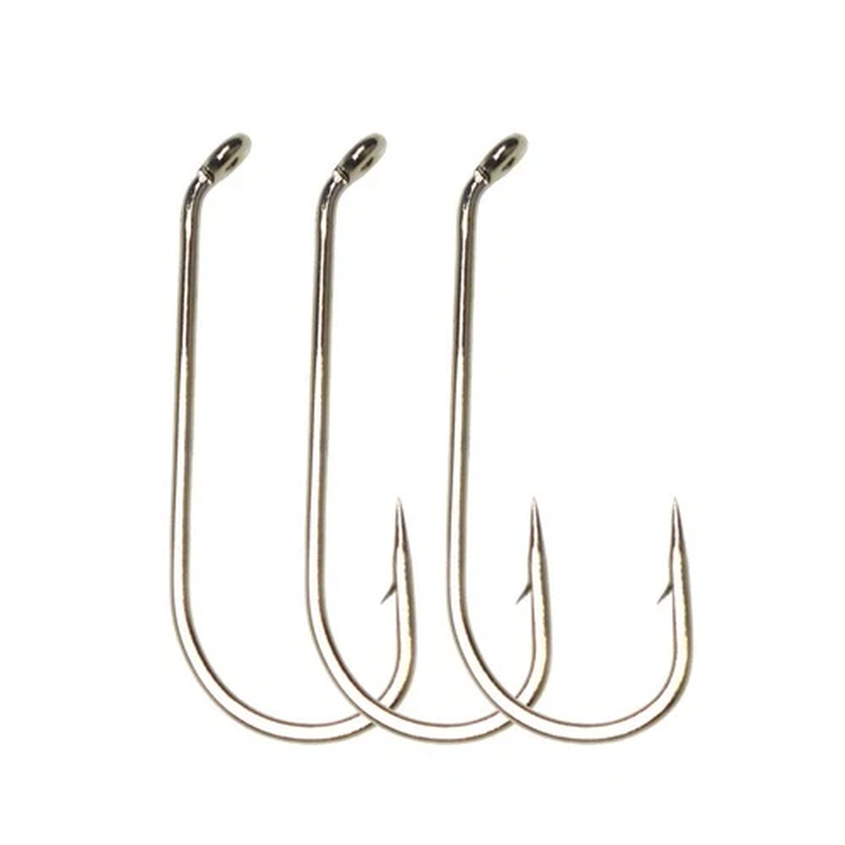 100pcs Fly Fishing Hooks Dry Fly Tying Hook High Carbon Steel Nymph Hooks 8#-22#