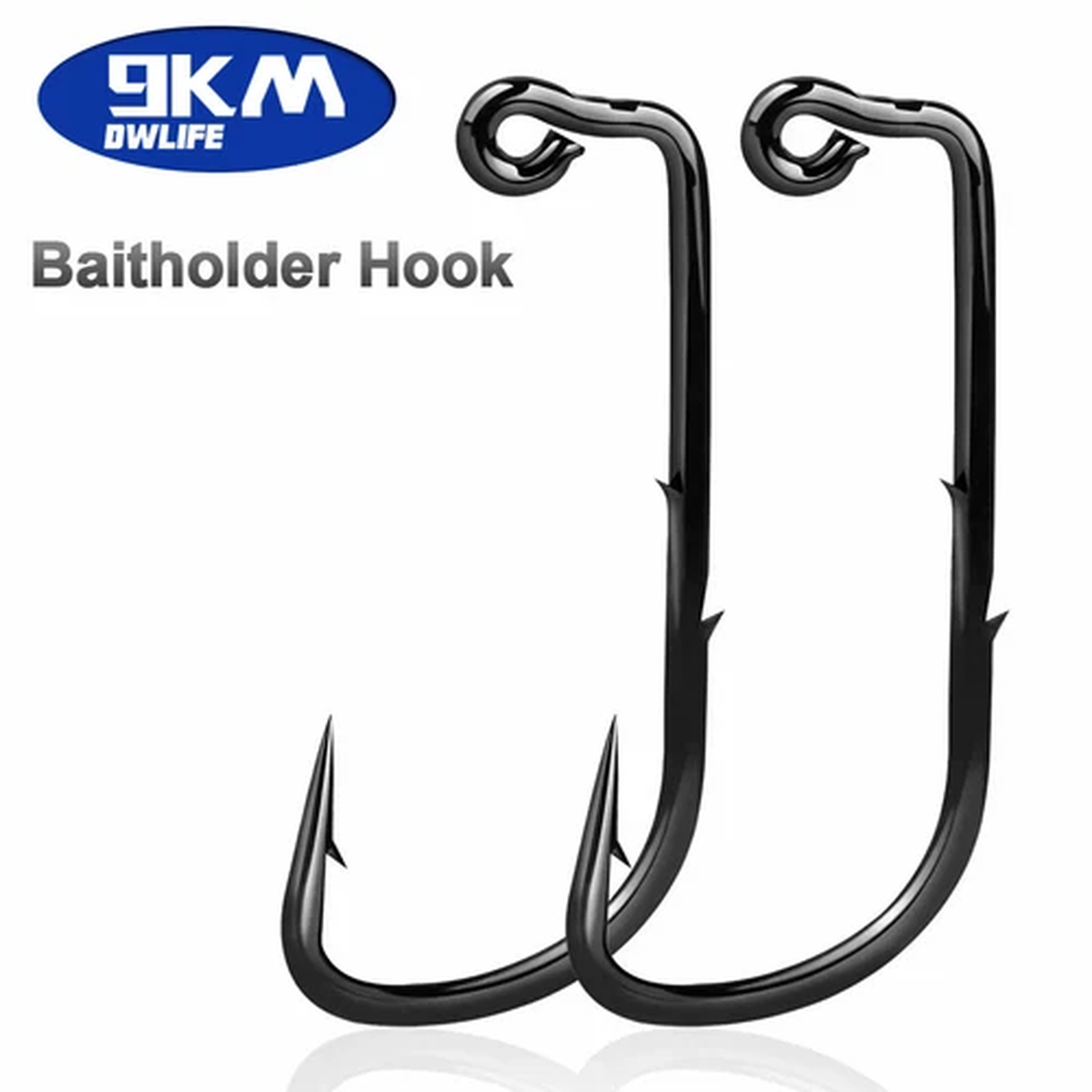 25~100Pcs Jiging Hooks Worm barbed Hooks 90 Degree Jig Hooks DIY Jighead Tackle