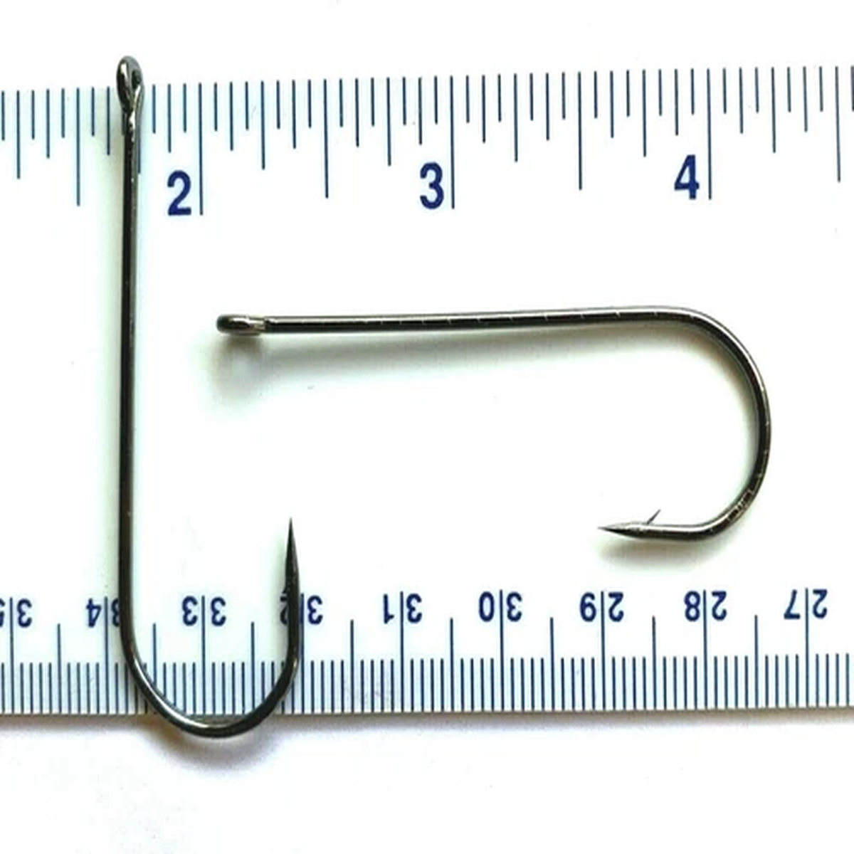 100 super strong 9146 2X strength GT Black Nickel Aberdeen Fish Hooks size 5/0