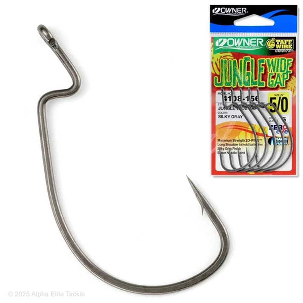 Owner Jungle Wide Gap Offset Hook