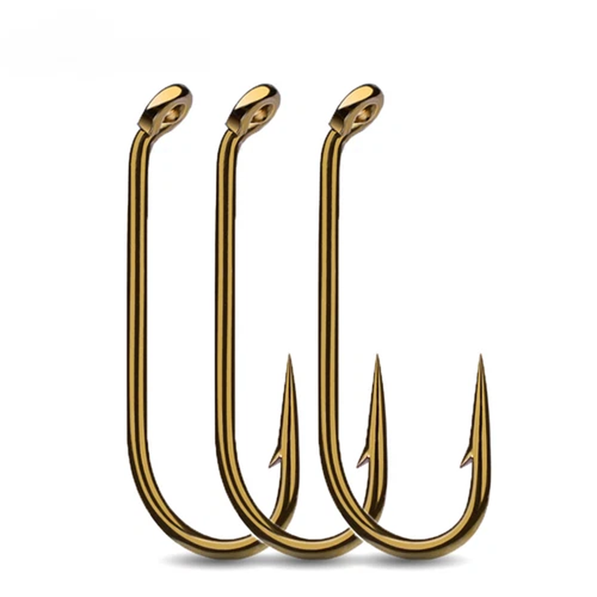 200PCS Fly Tying Hooks for Fly Tying Dry Wet Barbless Flies Fishing Hooks