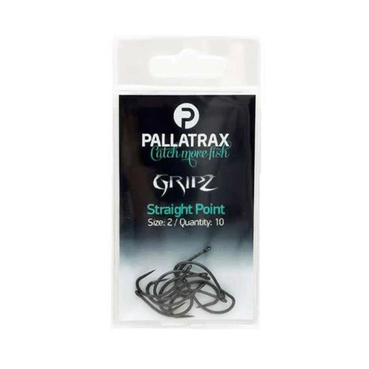 Pallatrax Gripz Fishing Hooks - Straight Point Fishing Hooks - Award Winning
