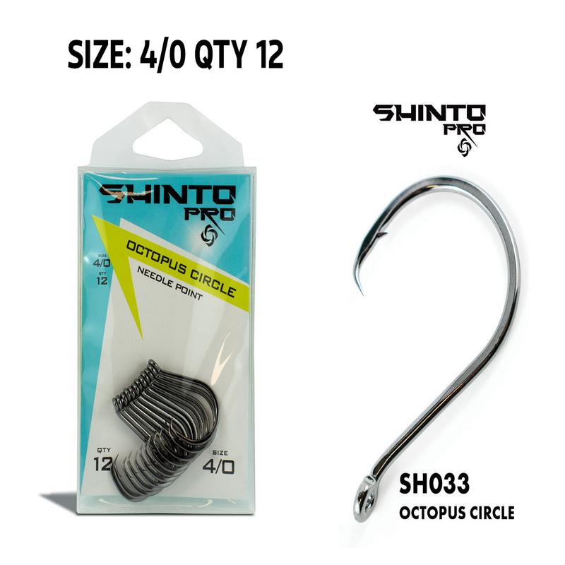 Shinto Pro Octopus Circle Pre-Pack - 4/0
