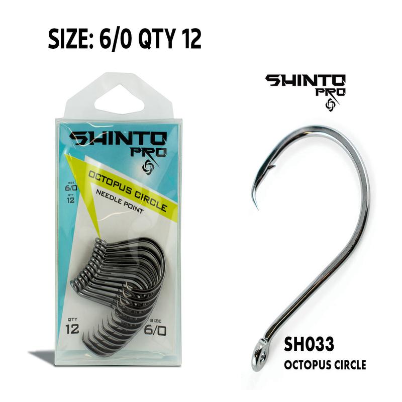 Shinto Pro Octopus Circle Pre-Pack - 6/0