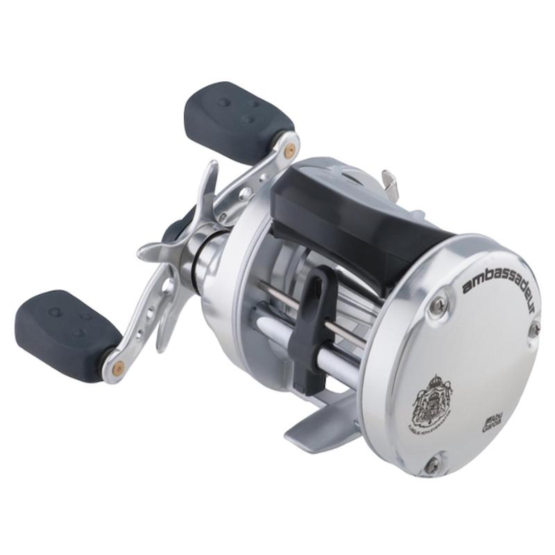 Abu Garcia Ambassadeur S 6500 Line Counter Baitcast Reel, 5.1:1 Right-Hand Retrieve, 1400536