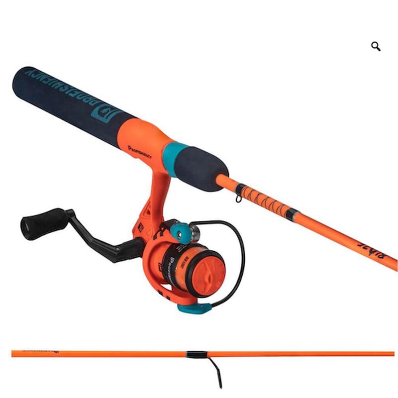 Anything Possible Blaze 5ft Ultralight Micro Spinning Combo, ethylene-vinyl acetate (EVA) foam grips, 5MBLAZESPIN