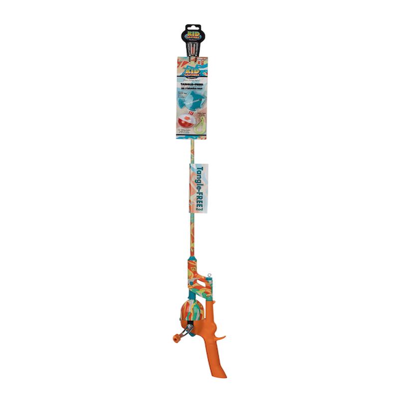 ANYTHING POSSIBLE Krazy 34-inch Tangle-Free Fishing Rod & Reel Combo, KCSNTKRAZY