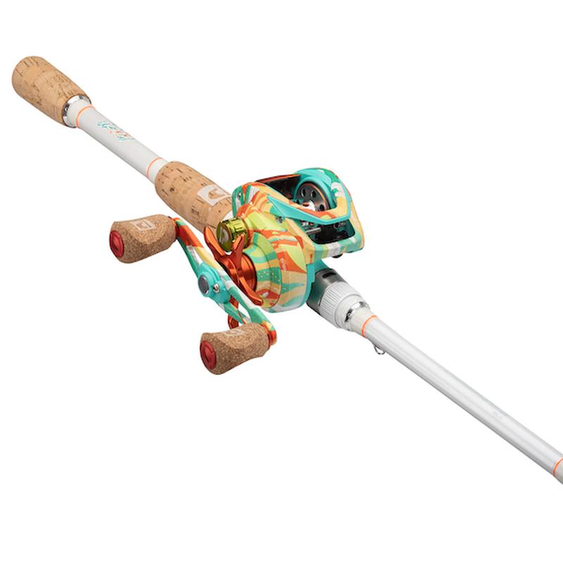 ANYTHING POSSIBLE Krazy 7'6 Baitcast Rod & Reel Combo, 30-Ton Carbon Blank, 7.3:1 Gear, KRZYHB760C - Default Title