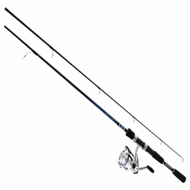 DAIWA D-Shock Spinning Combo, 5 ft Two-Piece Rod with 2-Bearing Reel - DSK102B/F502 - Default Title