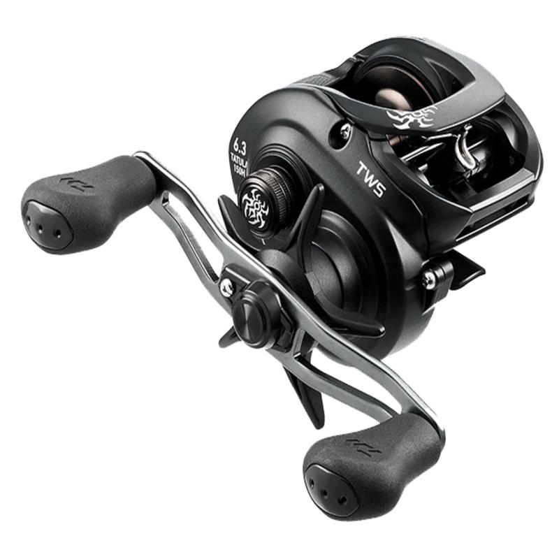 Daiwa Tatula 150 baitcasting reel with HyperDrive, T-Wing line guide, 13 lb drag  TATU150