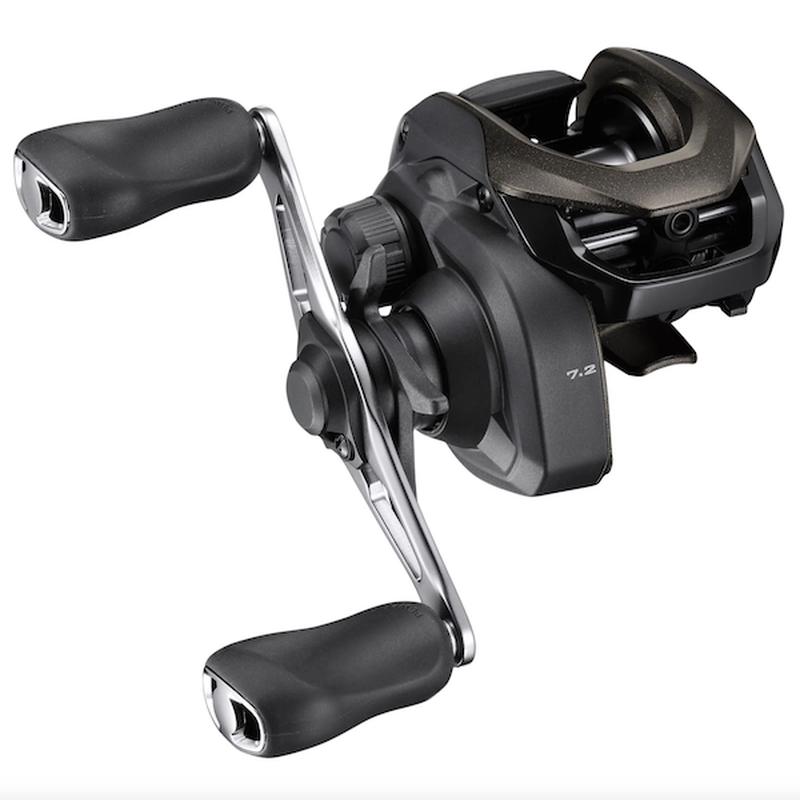 Shimano Caius 151HG C Baitcasting Reel, Left-Hand Retrieve, 7.2:1 Gear, VBS Braking CIS151HGC