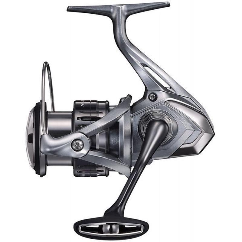 SHIMANO Nasci Spinning Reel with 5 Ball Bearings and 6.2:1 Gear Ratio, NAS2500HGFC