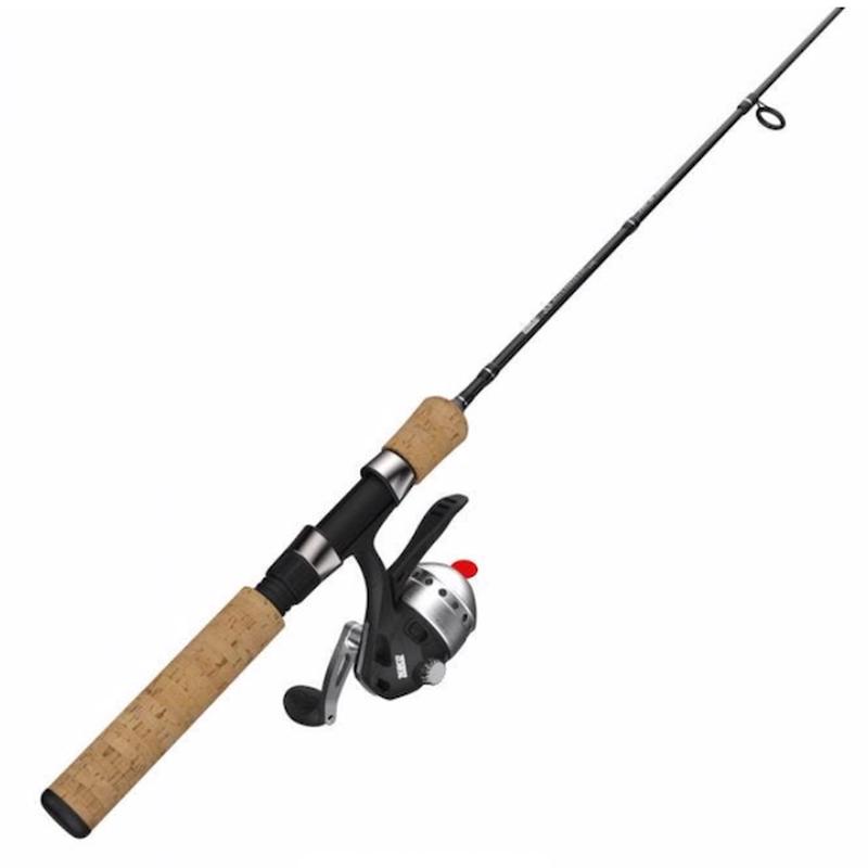 Zebco 33 Micro Trigger Cork Spincast Combo 5'6" Light 2-Piece Rod, Cork Handle - 21-39264