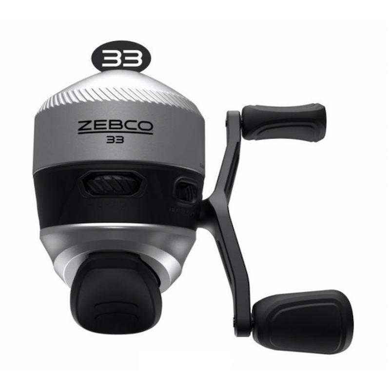 Zebco 33 Spincast Reel 4.1:1 Gear Ratio, Pre-Spooled 10 lb Line - 21-38862