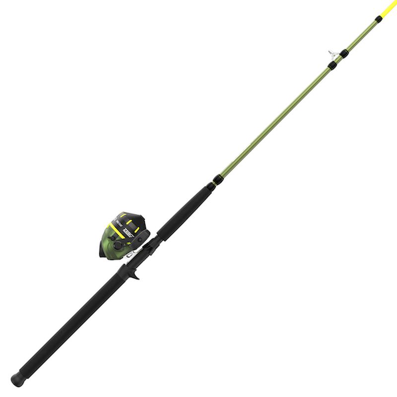 Zebco Big Cat Catfish Spincast Rod and Reel Combo, 7 ft Medium-Heavy, 25 lb Line, 21-41432
