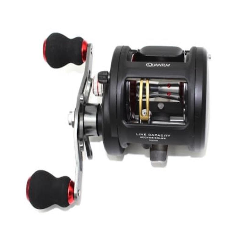 Zebco Quantum Nova 350 Round Baitcasting Reel, 7 Ball Bearings, Anti-Reverse, 21-22558