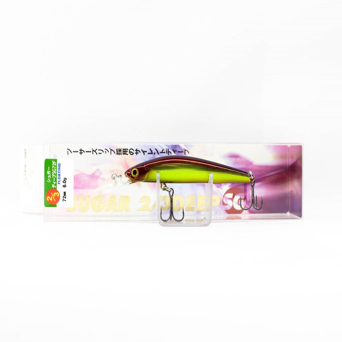 Bassday Sugar 2/3 Deep SG 72F Floating Lure 6 grams M-385 (1256)