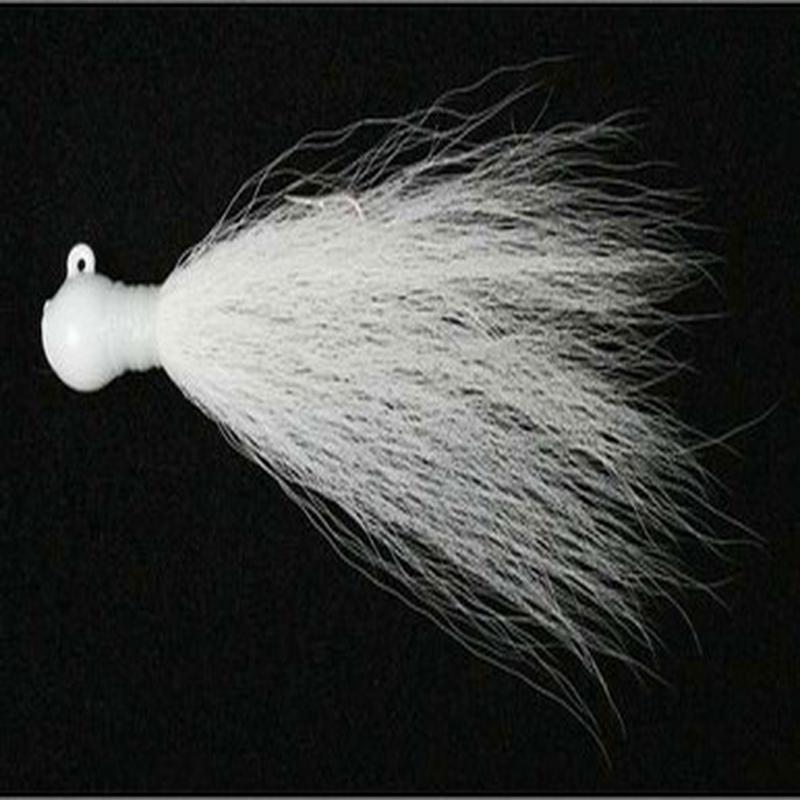 Andrus Lures BA14 Ball Jig Bucktail Lime
