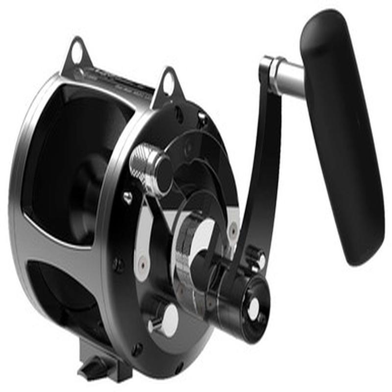 Avet EXW 50/3 RH-BK 3-Speed Lever Drag Big Game Reel - Black