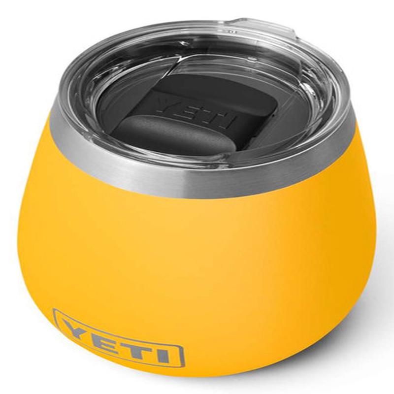 YETI Rambler 10oz Wine Tumbler with Magslider Lid - Alpine Yellow