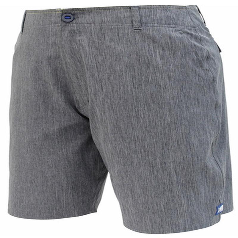 Aftco Cloudburst Fishing Shorts – 10in – Charcoal Heather – 40
