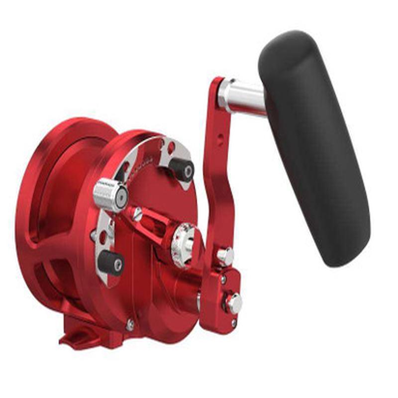 Avet HXJ 3 MC Raptor Plus RH Lever Drag Conventional Reel - Red
