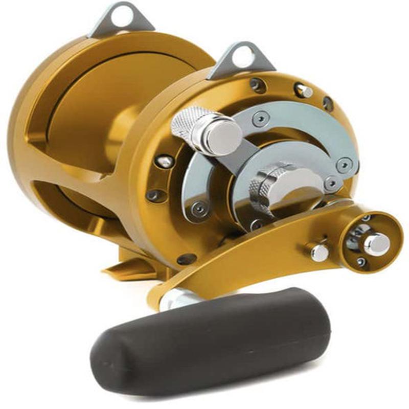 Avet EXW 30/2 Two-Speed Lever Drag Big Game Reels – Gold