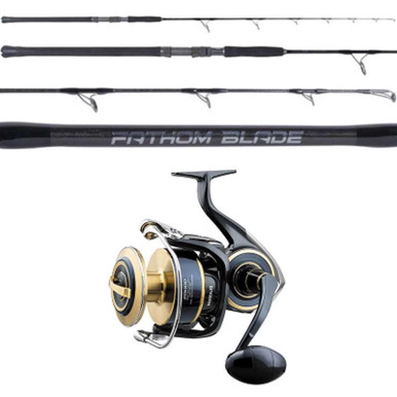 Daiwa 2020 Saltiga SALTIGA10000H / OTI Fathom Blade FB510300S Spinning Jigging Combo