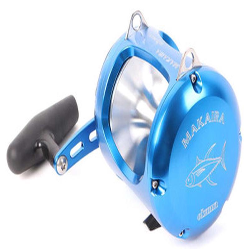 Okuma MK-80WIISEa Blue Makaira 2 Speed Lever Drag Reel