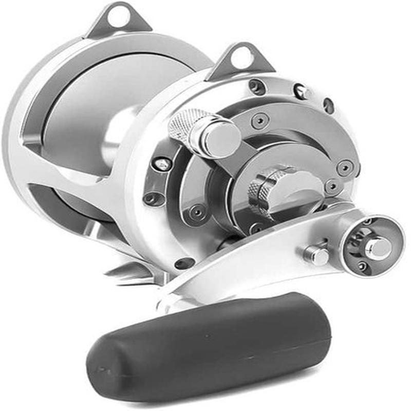 Avet EXW 30/2 Two-Speed Lever Drag Big Game Reels – Silver
