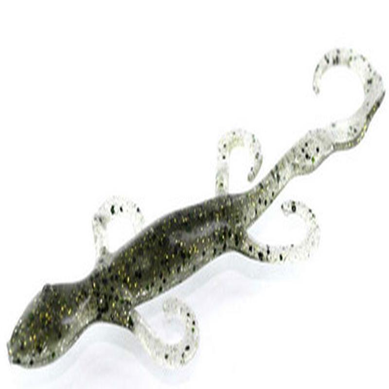 Zoom Lizard Bait - 6in - Green Flash