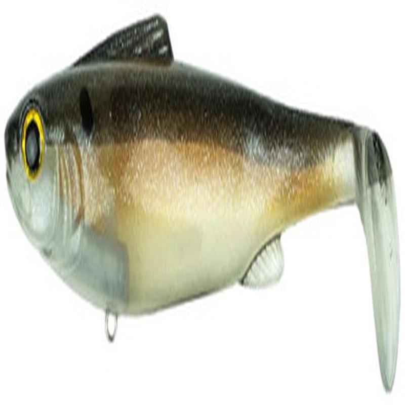 6th Sense Hangover Line Through Swimbait - 6.25in - FS - Ghost Gizzard