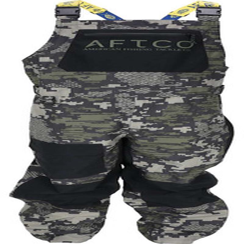 Aftco Barricade Bib – Green Camo – Medium