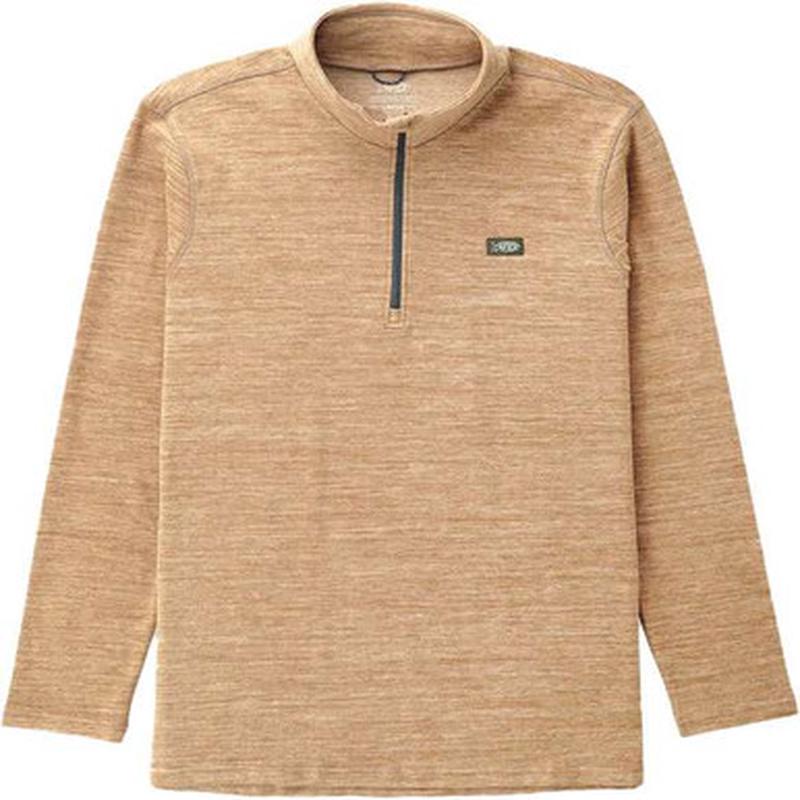 Aftco Coastal Layer 1/4 Zip Pullover – Rubber Heather – 2X-Large